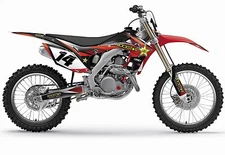 FACTORY EFFEX ROCKSTAR HONDA FULL TRIM KIT CRF250 2014, CRF450 13-14 (17-07338)