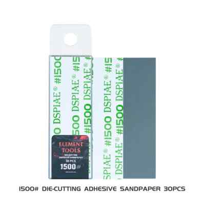 DSPIAE 1500# Pre-Cut Adhesive Sandpaper