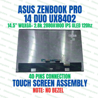 ATNA45AF01 Touch 3456X2160 Glossy Asus Zenbook Pro 14 Duo OLED UX8402