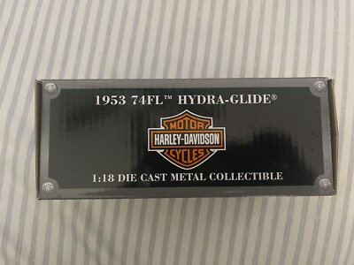 Harley Davidson 1953 Hydra-Glide Collectible Die Cast Motorcycle 2003