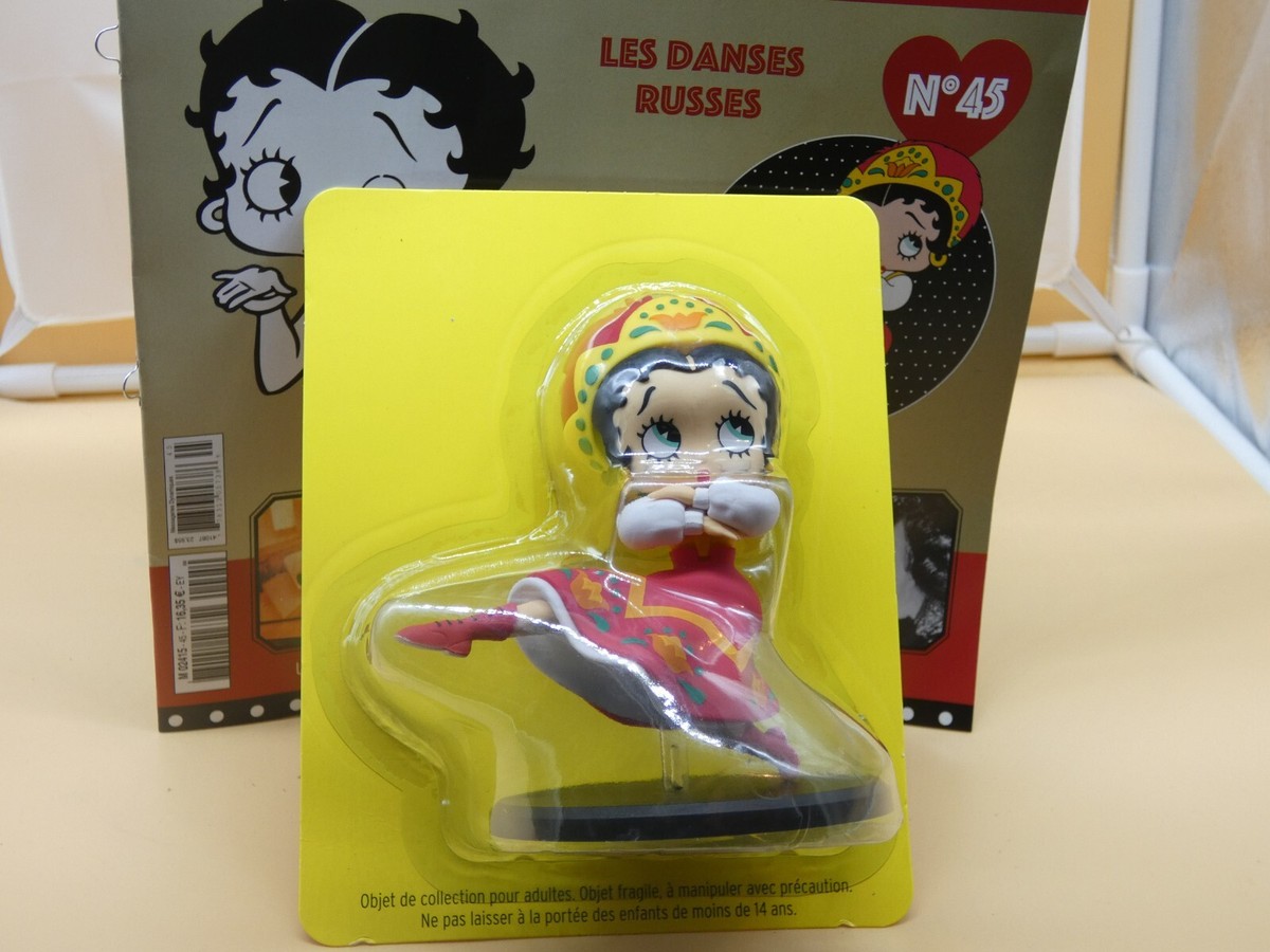 Figurine De Collection Betty Boop N°45 'Les Danses Russes' - Hachette - Neuf Sous Blister