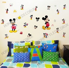 Adesivi murali Disney Topolino camera da letto asilo arte murale casa decalcomania venditore UK