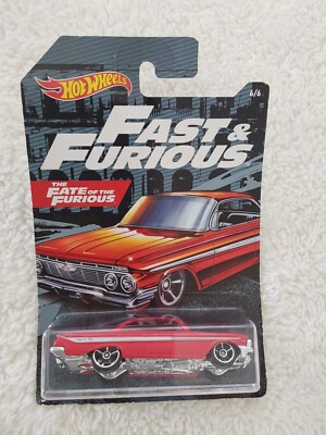 Hot Wheels Fast and Furious 61 Chevrolet Impala for sale online | eBay