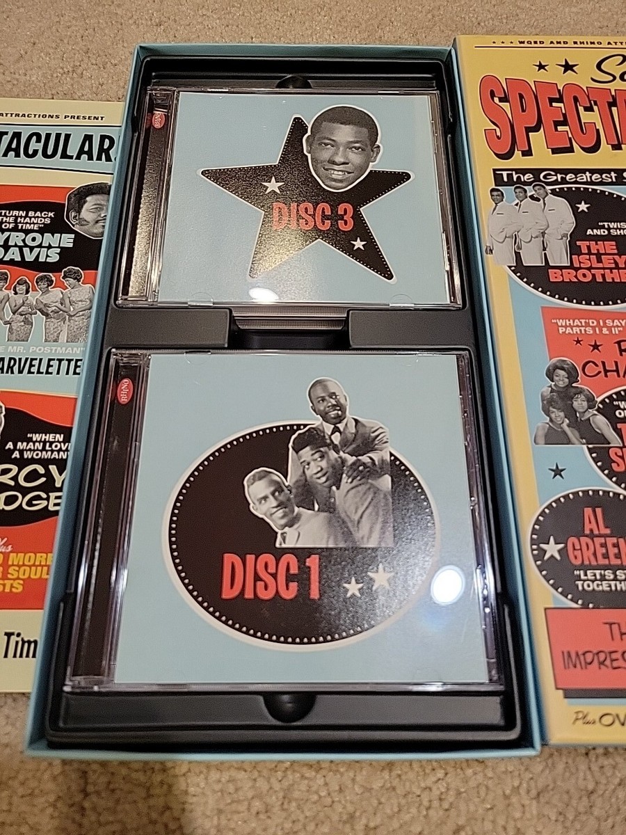Soul Spectacular! The Greatest Soul Hits All Time 4 CD Box Set