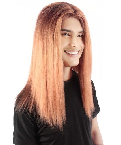 HPO Adult Men's Straight Shoulder Length Rapper Wig,Multiple Color,HM-1040A - Picture 73 of 122