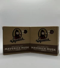 Dr. Squatch Maverick Musk Bar Soap (2 Pack)