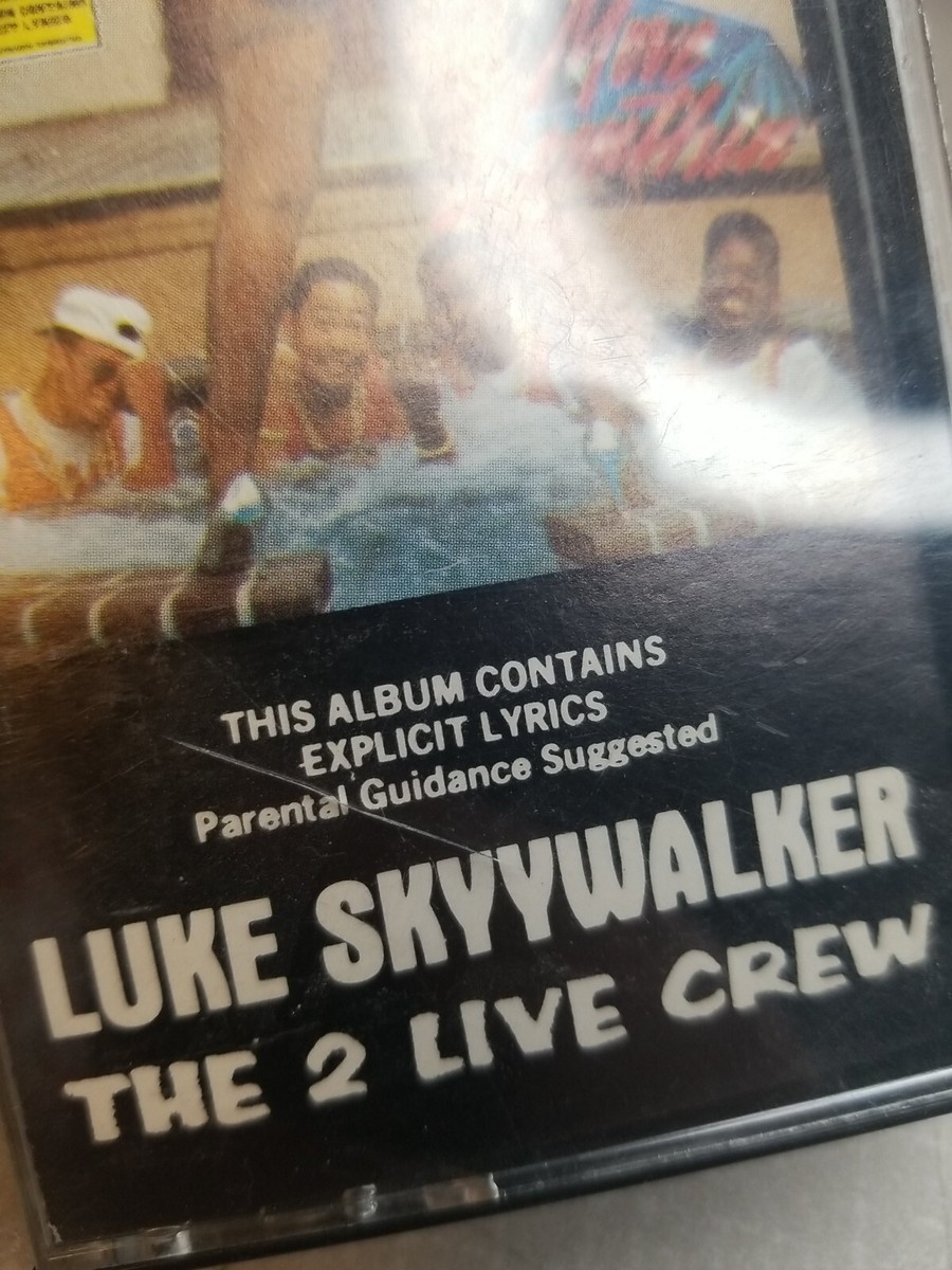 Luke Skyywalker The 2 Live Crew (1988 Cassette) Miami Bass