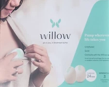Willow Wearable Breast Pump with Container Bundle SEALED NEW