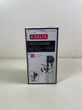 Delta Accolade Expandable Multi-Purpose Bath Towel Hook Matte Black ACC35-MB