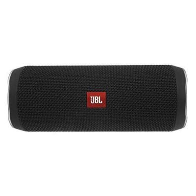 JBL Flip 4, Black - Waterproof, Portable & Durable Bluetooth