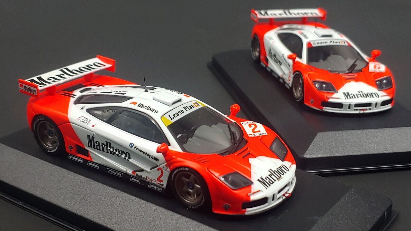 1/43 Palma (Ixo) Mclaren F1 GTR BPR Zhuhai GP Set (No minichamps / Spark)