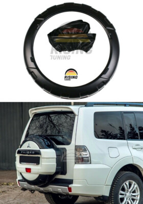 Tire Cover for Mitsubishi Pajero 4 Montero Shogun Tail Spare Tyre Wheel Hard Bag