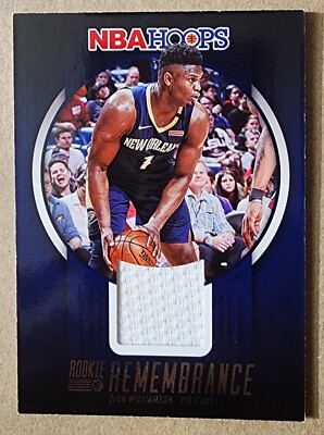 NBA ZION ☆RC☆ルーキーカード④ Amazon.com: 2019-20 NBA Hoops Basketball #258 Zion
