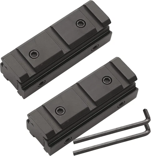 11mm Dovetail to 20mm Picatinny Rail Mount Aluminum Scope Base Adapter Converter - Bild 9 von 9