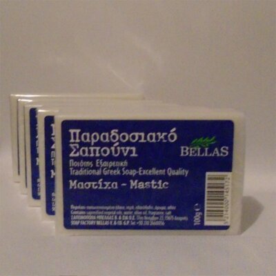 Olivenölseife Bellas Mastix 5x 100g traditionell hergestellt