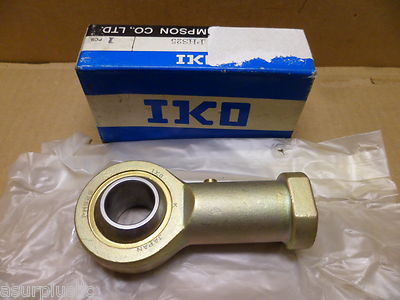 IKO NIPPON THOMPSON PHS25 ROD END BEARING 25mm I.D. EYELET  R.H.THREADS  NOS