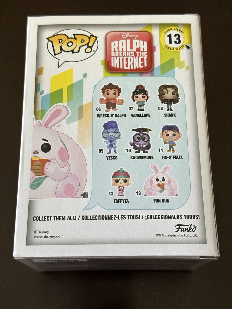 Funko Pop! #13 Fun Bun from Ralph Breaks the Internet w/ Protector