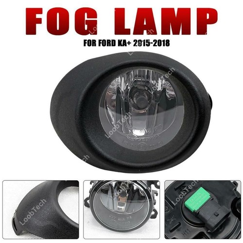 Halogen Fog Light Bumper Frame Cover Daytime Running Light For Ford Ka 2015-2018 - Picture 4 of 9