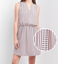 Gap Womens Sz XL Sleeveless Tie Waist lined Dress with pockets