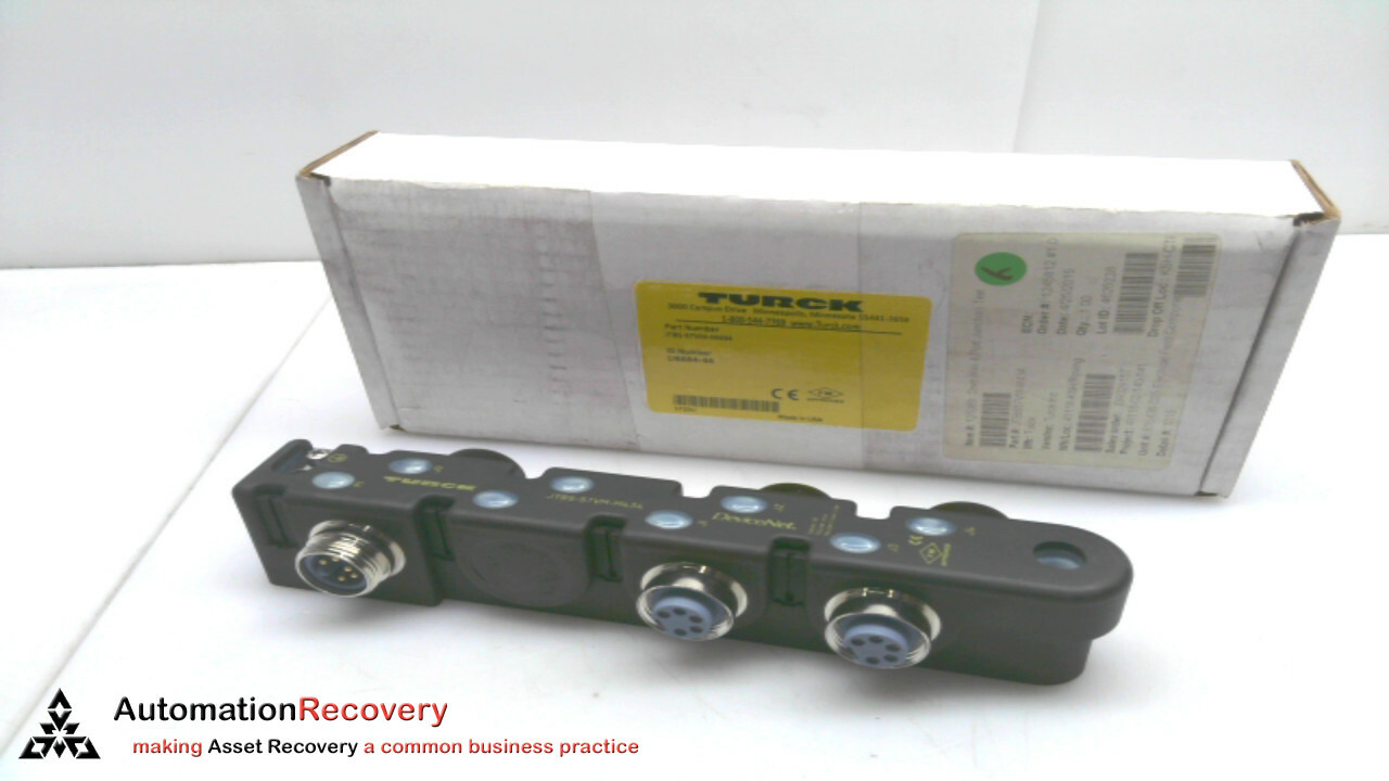 TURCK JTBS-57VM-M434, DEVICENET PASSIVE JUNCTION, U8684-44, NEW #295984