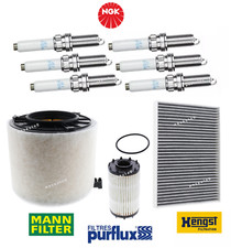 Spark Plug Air Oil Cabin Filter Tune Up Kit 9pc OEM for Audi RS5 / RS5 Sportback