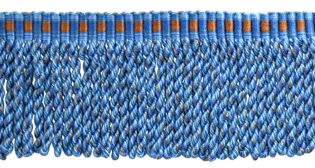 Blues 3"" Bullion Fringe [By the Yard]