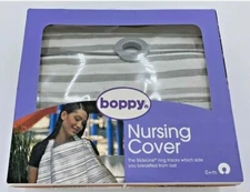 Boppy Nursing Cover, Boho Gray, Fashionable Nursing Cover for Breastfeeding 