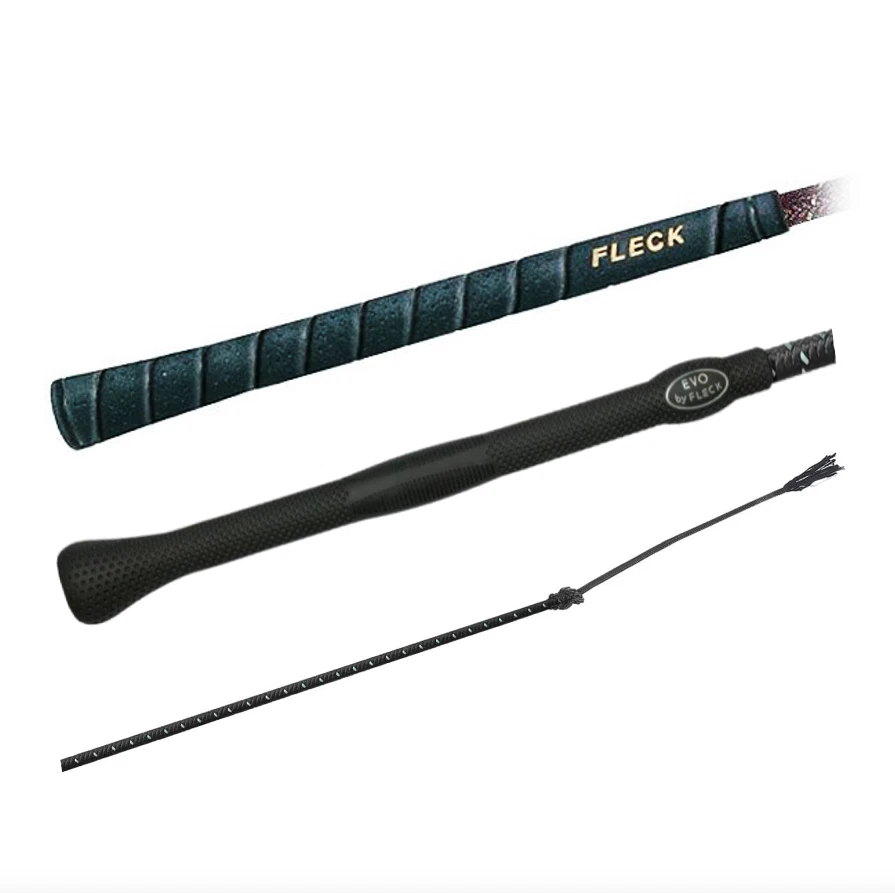 JA Horse FLECK SUPERFLEX Dressurgerte Reitgerte Gerte Fleck-Griff / EVO-Griff