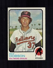 1973 Topps - #34 Pat Dobson Cleveland Indians Baseball Card