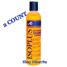 2 ISOPLUS Neutralizing Shampoo + Conditioner Removes Product Build Up 8oz