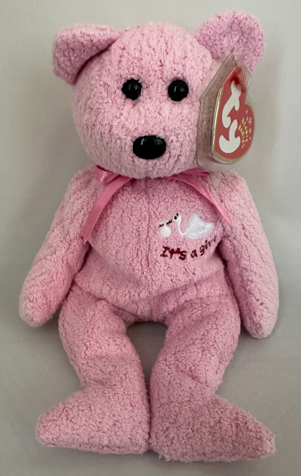 TY Authentic Beanie Baby, “Baby Girl” the Bear, MWMT, Vintage 2002 eBay