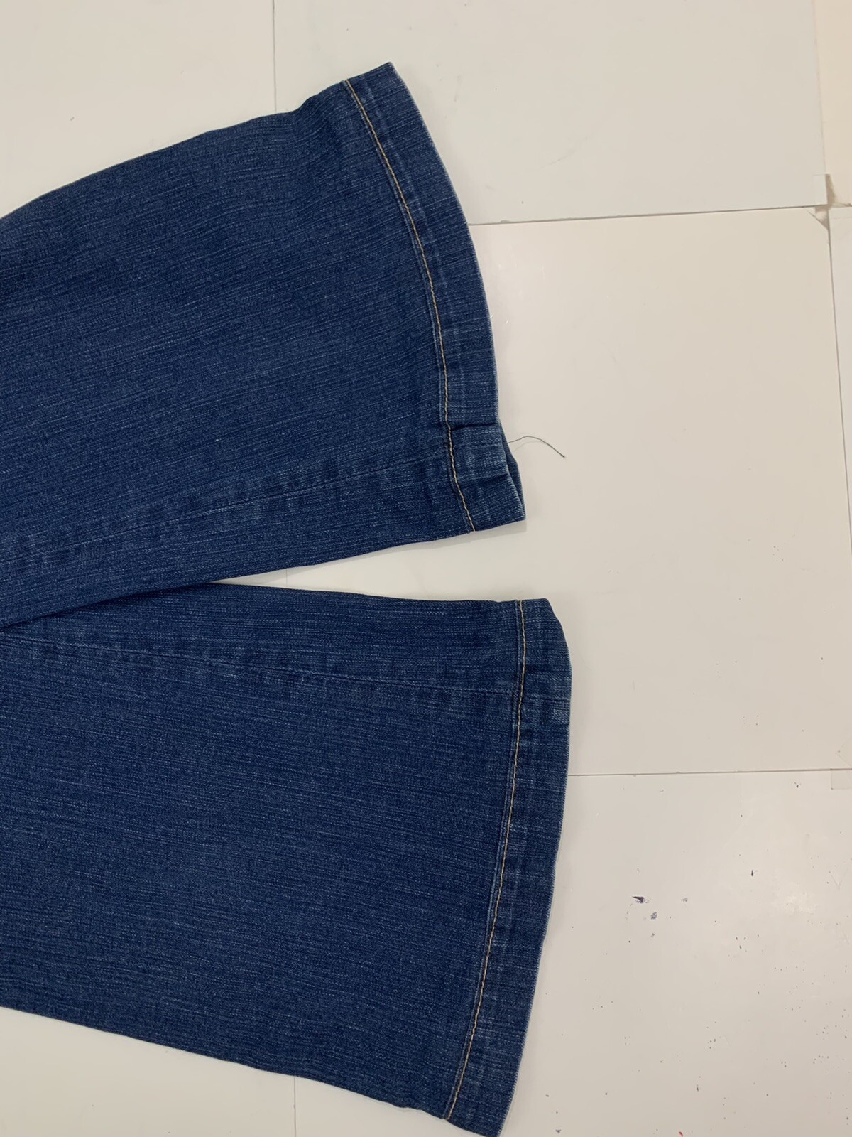 True Religion Claire Flare Boot Cut Blue Denim Jeans Women's Size 29 Made in USA thumbnail 11