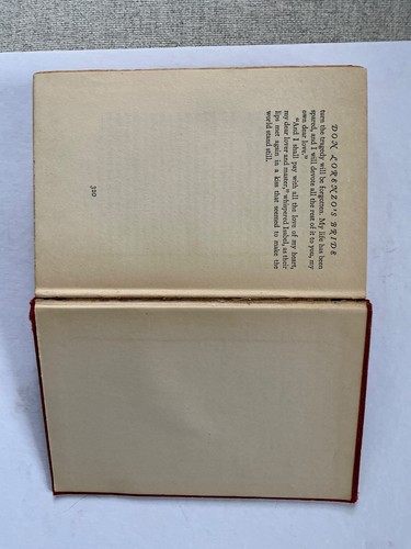 Don Lorenzo’s Bride -- 1st edition, 1930 -- Juanita Savage - Picture 7 of 9