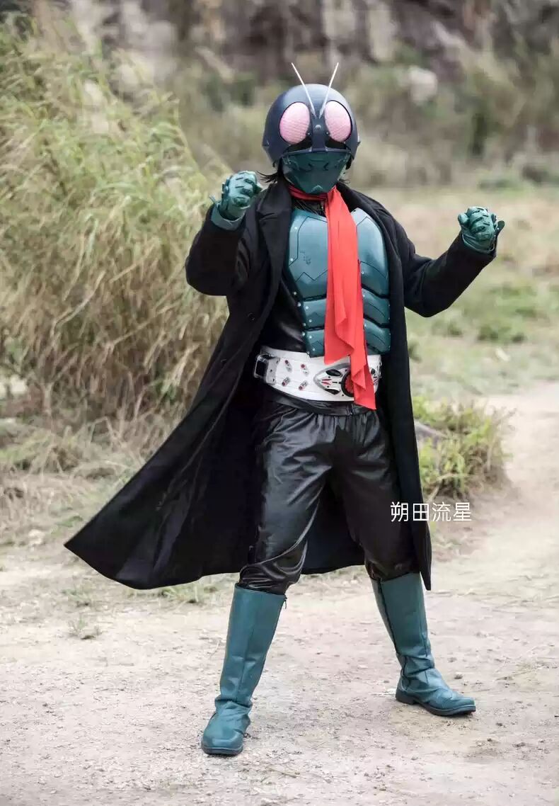 Shin Kamen Rider Hideaki Anno 1/1 Scale Masked Rider 1 Cosplay