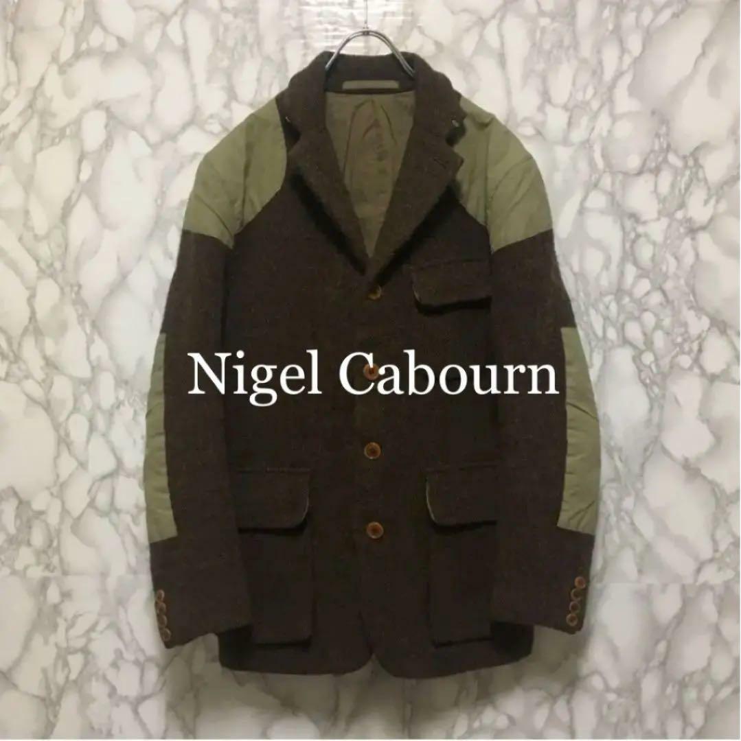 Nigel Cabourn Harris Tweed MALLORY JACKET Men Size 48 Used from 