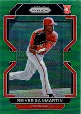 2022 Panini Prizm Baseball Green 1-270 You Pick Complete Your Set