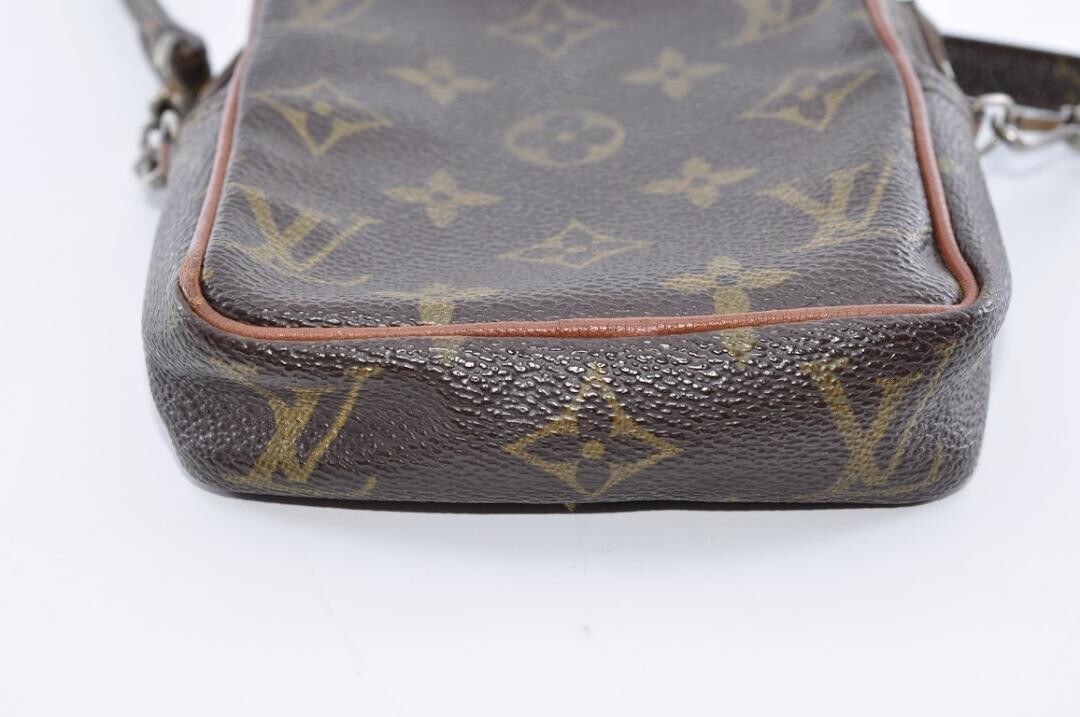 Authentic LOUIS VUITTON Monogram canvas Mini Danube cross body