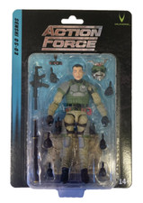 VALAVERSE ACTION FORCE 1 12 SENSHI 05-03 SAMURAI 6    FIGURE SEALED MOSC