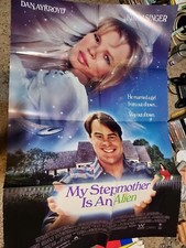 Affiche de film vintage 1988 MA BELLE-MÈRE EST UN EXTRATERRESTRE Dan Aykroyd Kim Basinger