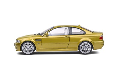 2000 BMW M3 (E46) PHOENIX YELLOW 1:18 by SOLIDO MODELS S1806501