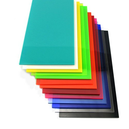 Color Plastic Sheet Panel Plate 8x8cm 10x20cm 15x15cm 20x20cm - Picture 8 of 11