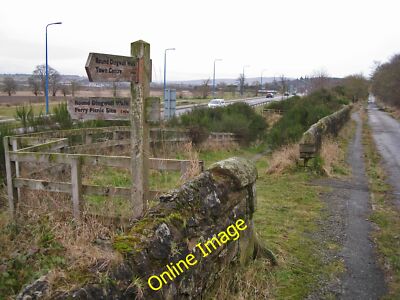 Photo 6x4 Round Dingwall Walk - signpost Dingwall/NH5458 With the former c2013