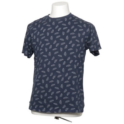 Threadbare, T-shirt, Größe: M, Blau/Weiß, Baumwolle, Sonstiges, Herren #BUe