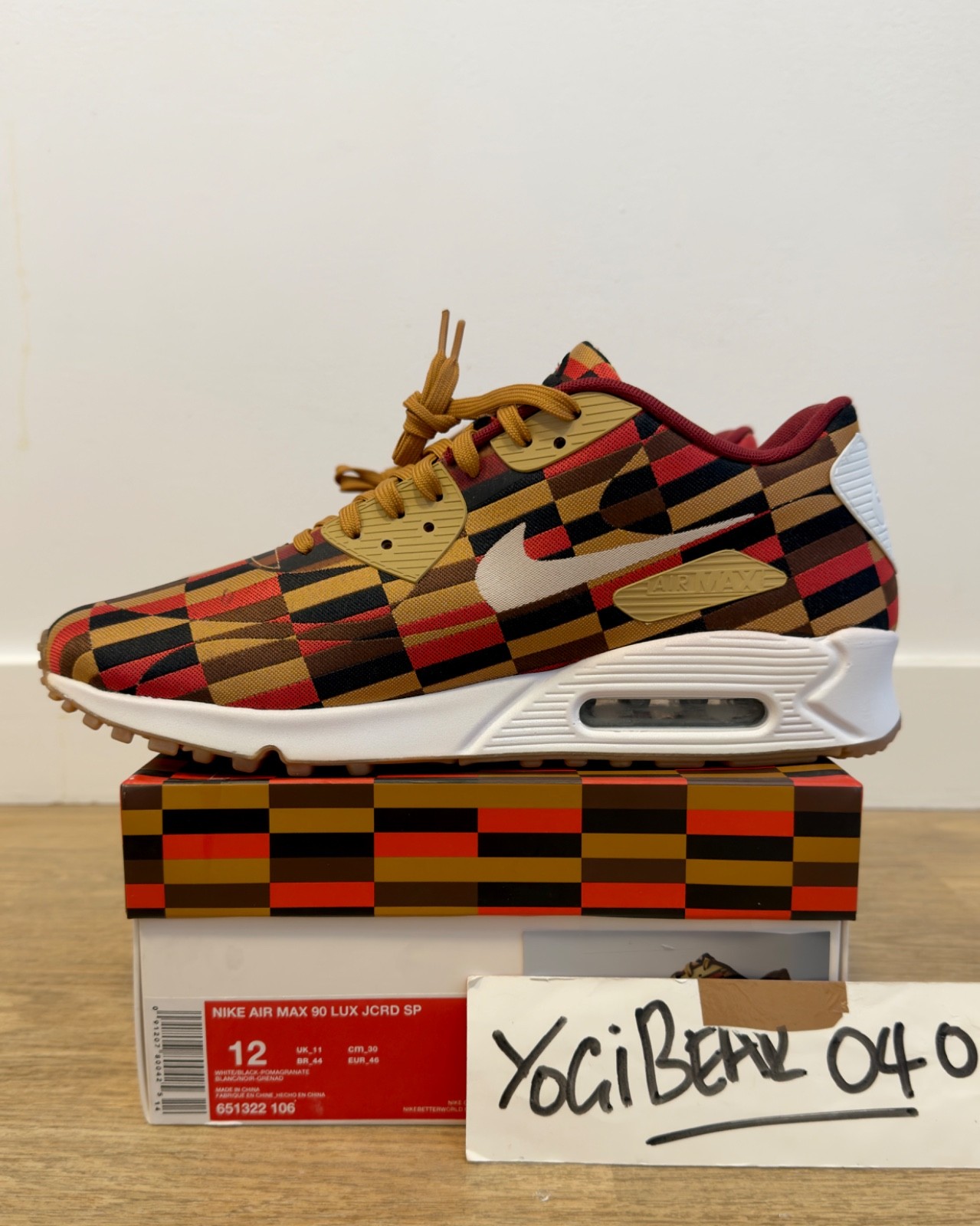 Nike Air Max 90 LUX JCRD SP Roundel London Underground DS BNIB UK11 image 2