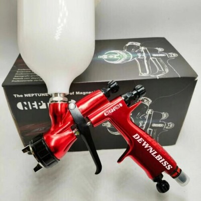 Paint 600ml   red 110B 1.3mm Nozzle Spray Gun Cars for   #to