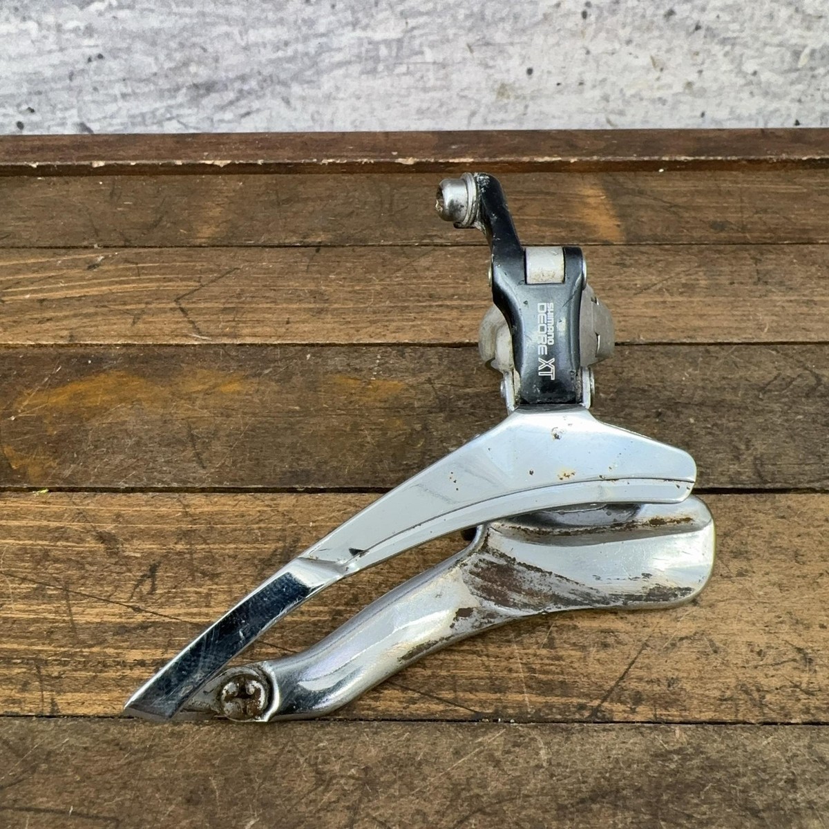 Vintage Shimano Deore XT FD-M735 Front Derailleur 28.6 Clamp