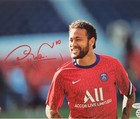Neymar Jr Autographed Soccer 9x11 With Double Certification