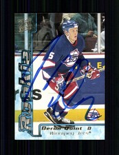 Deron Quint NHL USA Traiding Card Original Signiert + A 250615