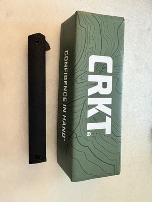 CRKT CEO Blackout Flipper Folding Pocket Knife
