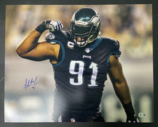 Fletcher Cox Signed Autographed 16x20 Photo Philadelphia Eagles Beckett (D)